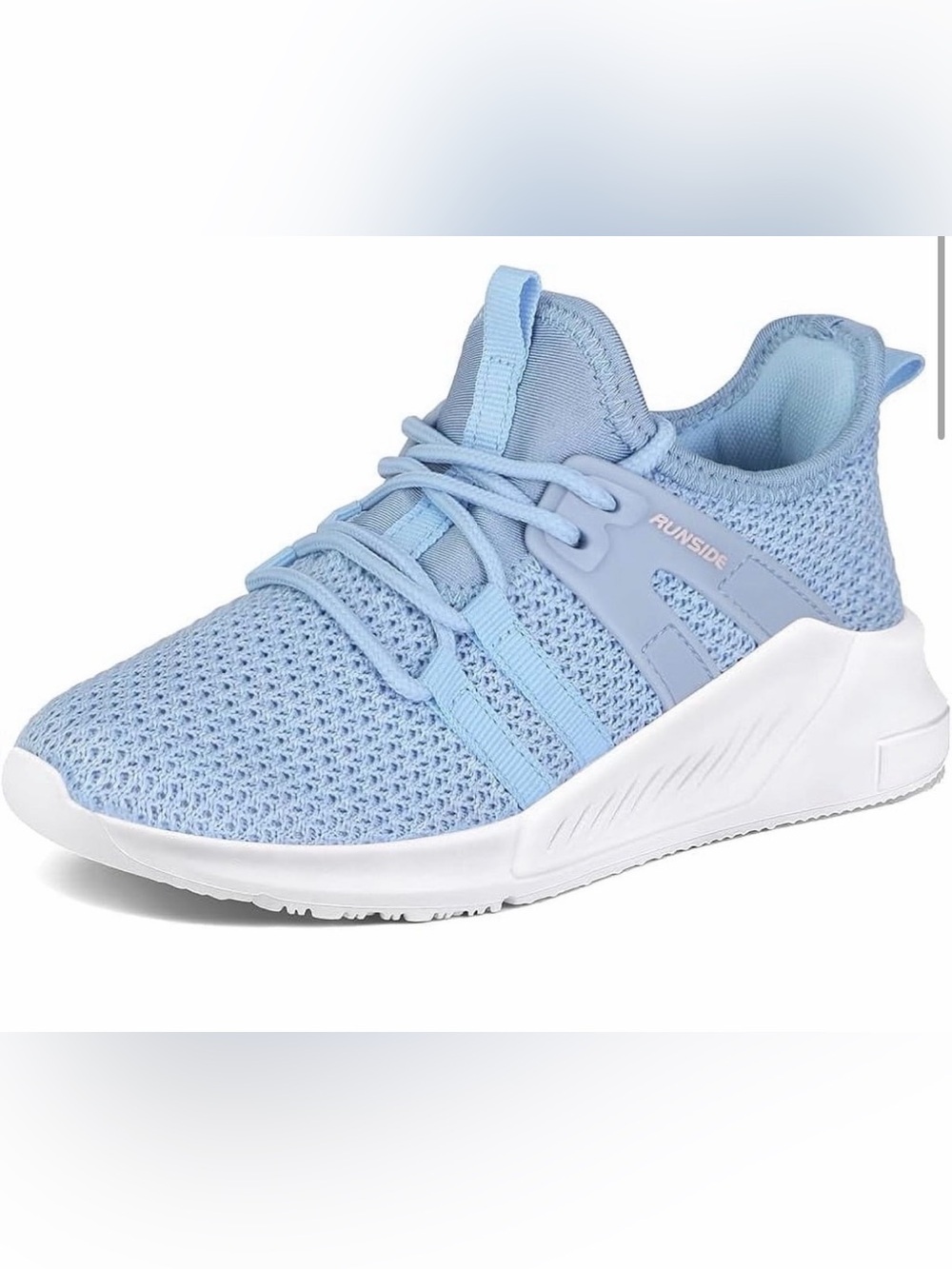 Kushyshoo Kids Sneakers Baby Blue Running Tennis Athletic Shoes